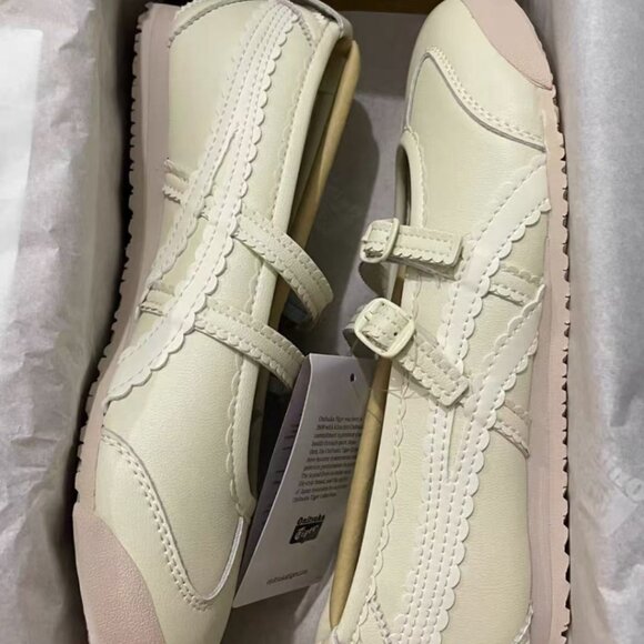 Patou x Onitsuka Tiger MEXICO 66 BALLERINA Mary Jane Shoes - Picture 1 of 6